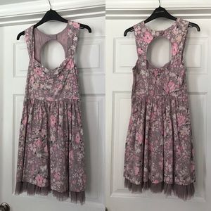 Free People Floral Print Dress